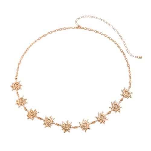 Conjuntos de joya de aleación de cinc de moda, aleación de zinc, chapado, diferentes estilos para la opción & para mujer & hueco, dorado, Vendido por UD