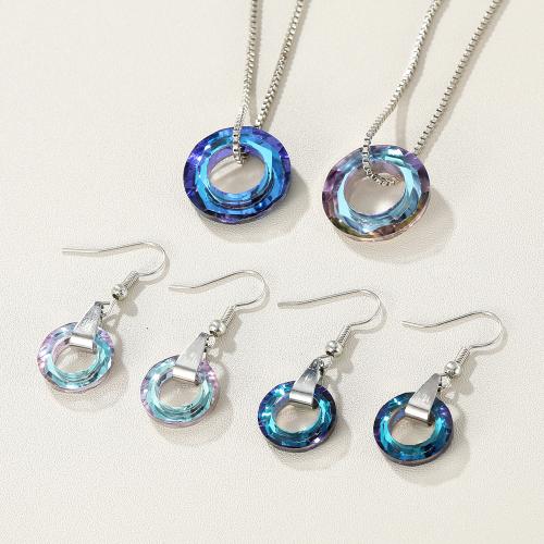 Conjuntos de joya de aleación de cinc de moda, aleación de zinc, con Acrílico, chapado, diferentes estilos para la opción & para mujer & hueco, color original, Vendido por UD