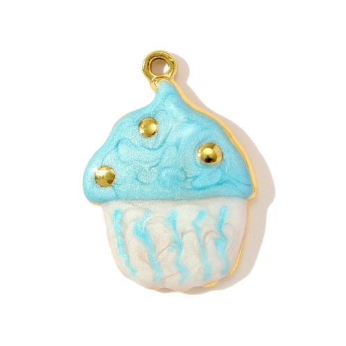 Emaille Edelstahl Anhänger, 304 Edelstahl, goldfarben plattiert, DIY & mit Strass, goldfarben, 3PCs/Tasche, verkauft von Tasche