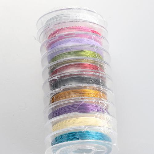 Fil queue de tigre, Acier inoxydable 304, Placage de couleur d'or, DIY, plus de couleurs à choisir 10ensemblessérie/lot é, Vendu par lot
