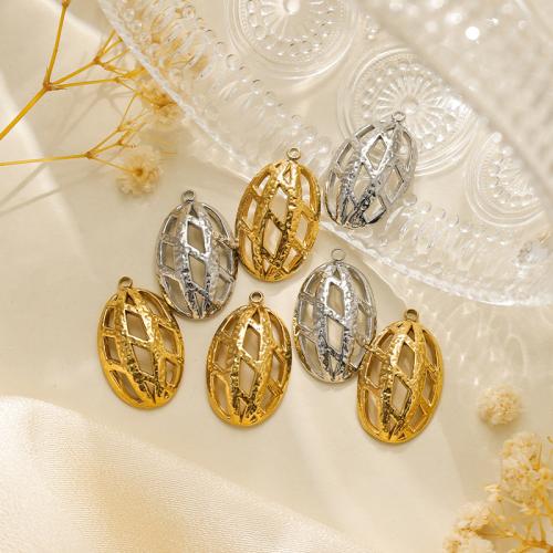 Stainless Steel Pendants, 304 Stainless Steel, Rugby Ball, plated, DIY 