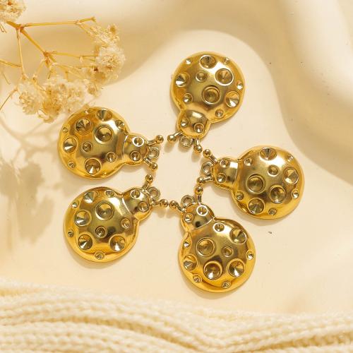 Pendentifs d'animaux en acier inoxydable , Acier inoxydable 304, Insecte, Placage de couleur d'or, DIY, doré Vendu par sac