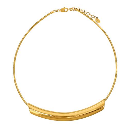 ステンレススチールの首輪ネックレス, 304ステンレススチール, メッキ, ファッションジュエリー & 女性用, 無色, 売り手 パソコン