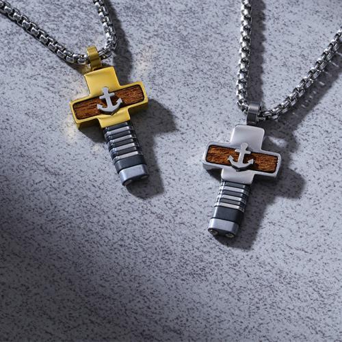 チタンペンダント
, チタン鋼, クロス, メッキ, ユニセックス & 異なるスタイルを選択 売り手 パソコン