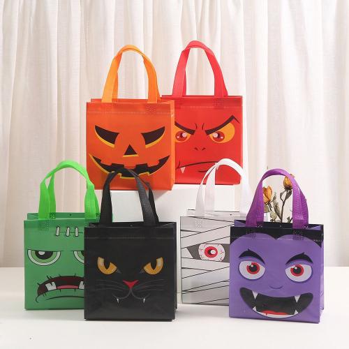Tissus non tissés Sac de cadeau, Impression, Halloween Design & modèles différents pour le choix Vendu par PC