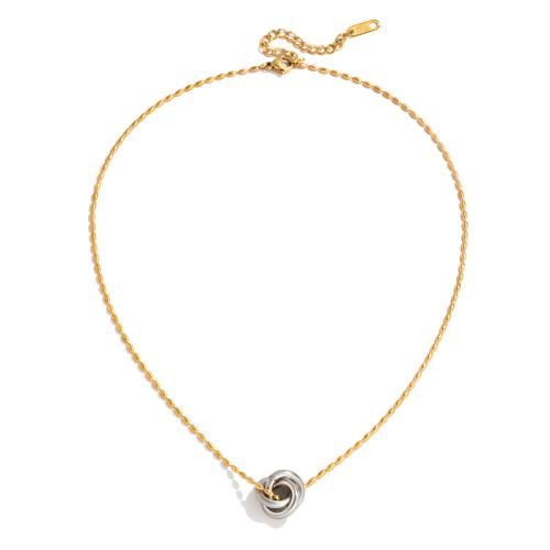 ステンレス鋼のジュエリーネックレス, 304ステンレススチール, メッキ, ファッションジュエリー & 女性用 & 二色, 売り手 パソコン