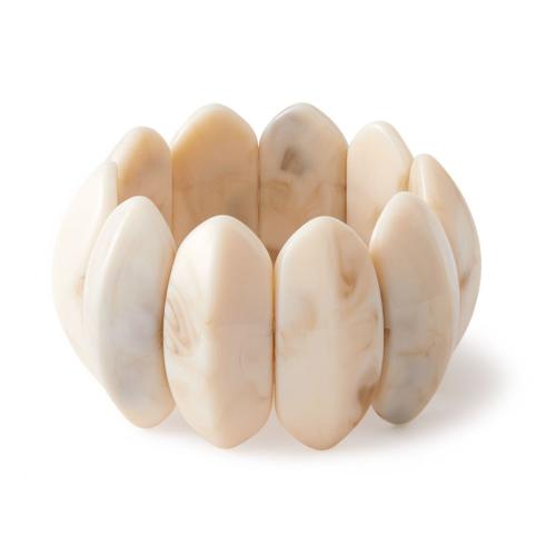 Acrylic Bangle, with Elastic Thread, handmade, random style & fashion jewelry & for woman 