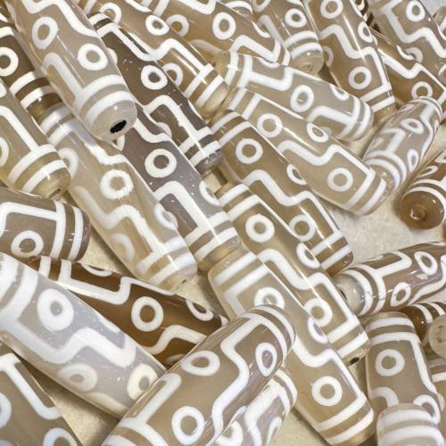 Natural Tibetan Agate Dzi Beads, DIY, 38mm 