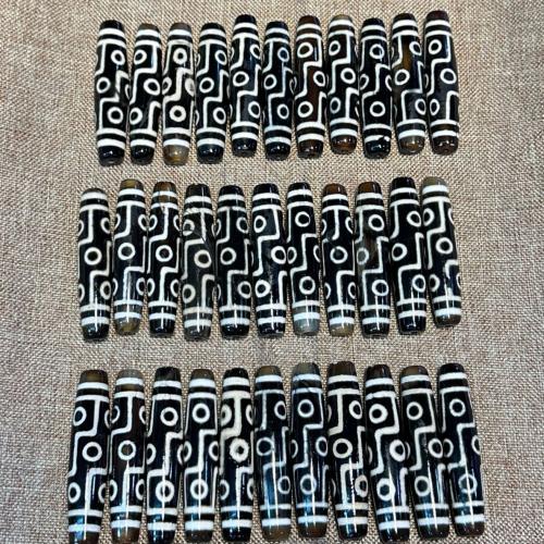 Natural Tibetan Agate Dzi Beads, DIY, 58mm 