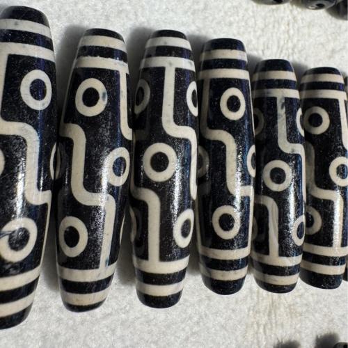 Natural Tibetan Agate Dzi Beads, DIY, 55mm 