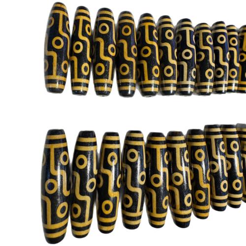 Natural Tibetan Agate Dzi Beads, DIY, 55mm 