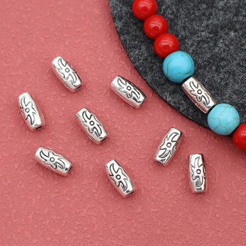 Perles intercalaires en alliage de zinc, Placage de couleur argentée, DIY Diamètre inté Environ 2mm Vendu par sac[