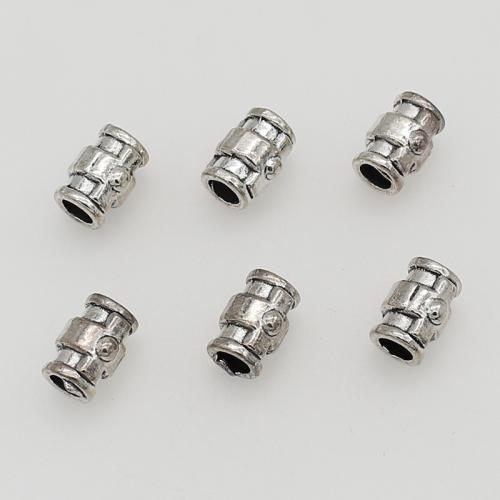 Perles intercalaires en alliage de zinc, Placage de couleur argentée, DIY Diamètre inté Environ 4mm Vendu par sac[