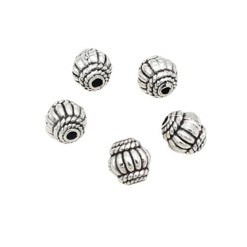 Perles intercalaires en alliage de zinc, lanterne, Placage de couleur argentée, DIY Diamètre inté Environ 2mm Vendu par sac[