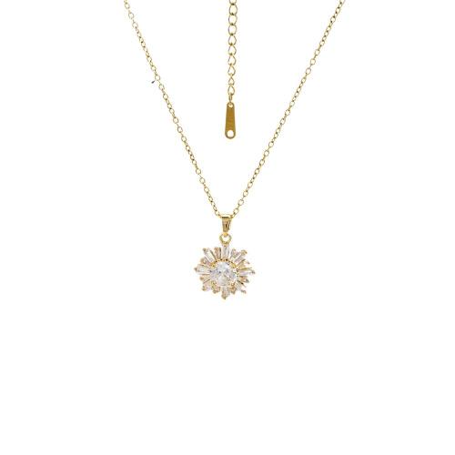 ステンレス鋼のジュエリーネックレス, 304ステンレススチール, ゴールドメッキ, ファッションジュエリー & ライン石のある, 金色, 売り手 パソコン