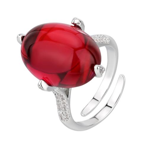 Messingring mit Strass , Messing, goldfarben plattiert, Modeschmuck & für Frau, keine, verkauft von PC