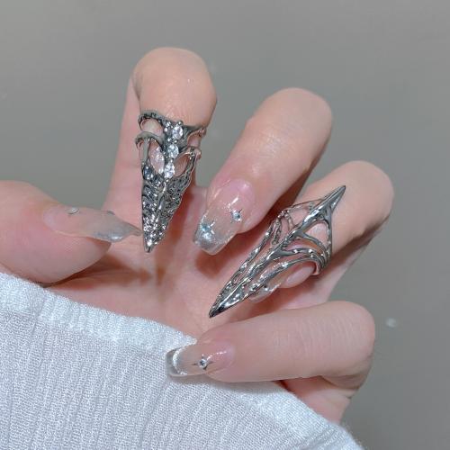 Средний палец кольцо, Латунь, Другое покрытие, ювелирные изделия моды & инкрустированное микро кубического циркония, Много цветов для выбора, продается PC[