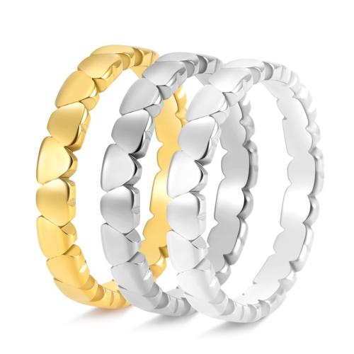 Bague en acier inoxydable, Acier inoxydable 304, poli, bijoux de mode & normes différentes pour le choix & pour femme, plus de couleurs à choisir, Vendu par PC