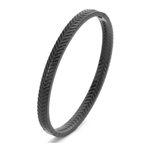 Stainless Steel Bangle, 304 Stainless Steel, polished, fashion jewelry & for man 