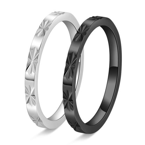 Bague en acier inoxydable, Acier inoxydable 304, poli, bijoux de mode & normes différentes pour le choix & pour femme, plus de couleurs à choisir, Vendu par PC