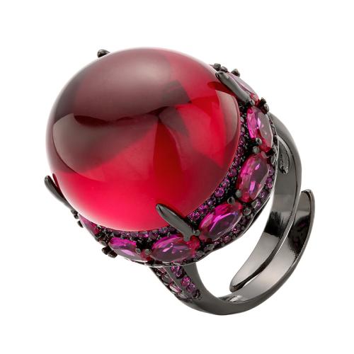 Messingring mit Strass , Messing, Modeschmuck & für Frau, keine, verkauft von PC