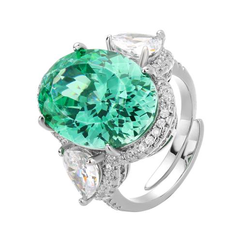 Messingring mit Strass , Messing, goldfarben plattiert, Modeschmuck & für Frau, keine, verkauft von PC