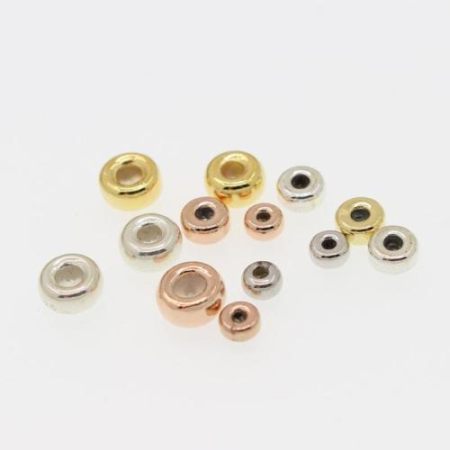 925スターリングシルバー ストッパー ビーズ, とともに シリコン, 円形, DIY & 異なるサイズの選択, 無色, 売り手 パソコン