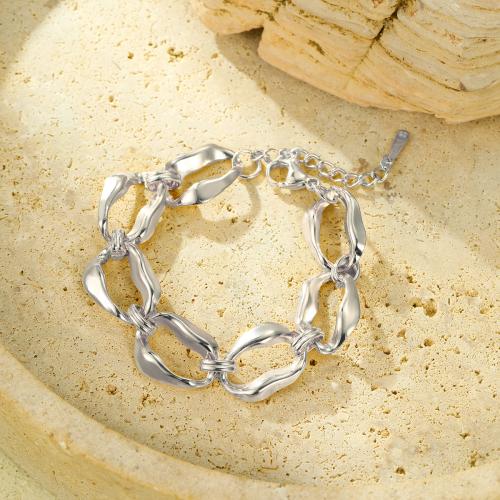 Bracelets en acier inoxydable, Acier inoxydable 304, Placage, bijoux de mode & styles différents pour le choix & pour femme, plus de couleurs à choisir, Vendu par PC