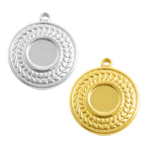 Monture de pendentif en acier inoxydable, Acier inoxydable 304, Placage, DIY, plus de couleurs à choisir Vendu par sac