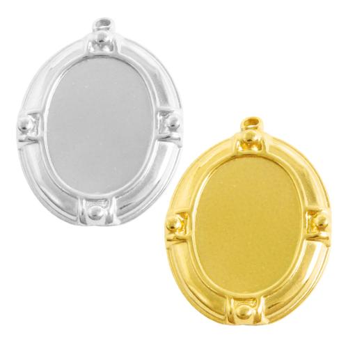 Monture de pendentif en acier inoxydable, Acier inoxydable 304, Placage, DIY, plus de couleurs à choisir Vendu par sac