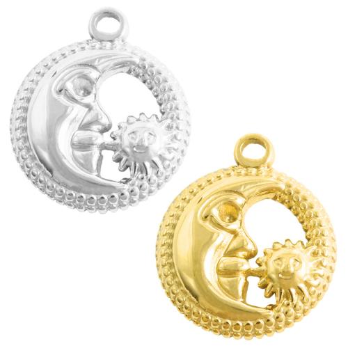 Stainless Steel Pendants, 304 Stainless Steel, plated, DIY 