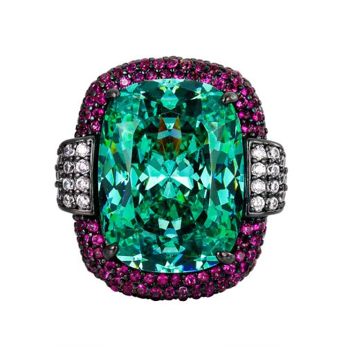 Messingring mit Strass , Messing, goldfarben plattiert, Modeschmuck & für Frau, keine, verkauft von PC