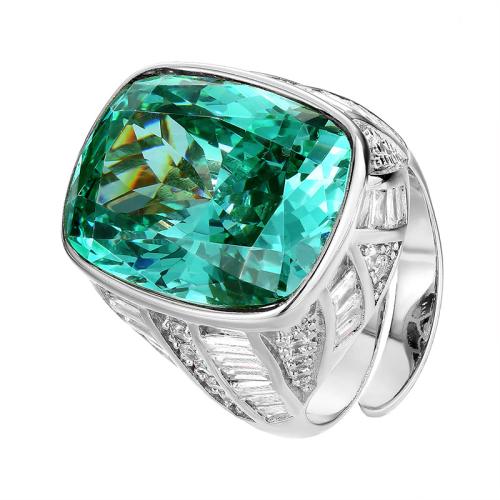 Messingring mit Strass , Messing, goldfarben plattiert, Modeschmuck & für Frau, keine, verkauft von PC