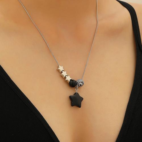 ステンレス鋼のジュエリーネックレス, 304ステンレススチール, とともに プラスチック, ゴールドメッキ, ファッションジュエリー, 無色, 売り手 パソコン