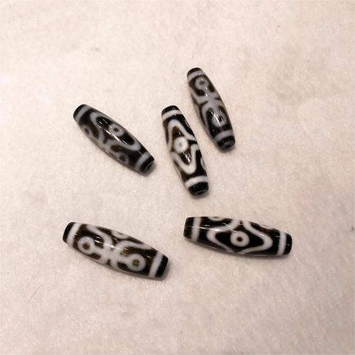 Natural Tibetan Agate Dzi Beads, DIY 