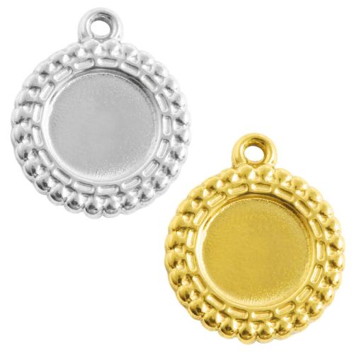 Monture de pendentif en acier inoxydable, Acier inoxydable 304, Placage, DIY, plus de couleurs à choisir Vendu par sac