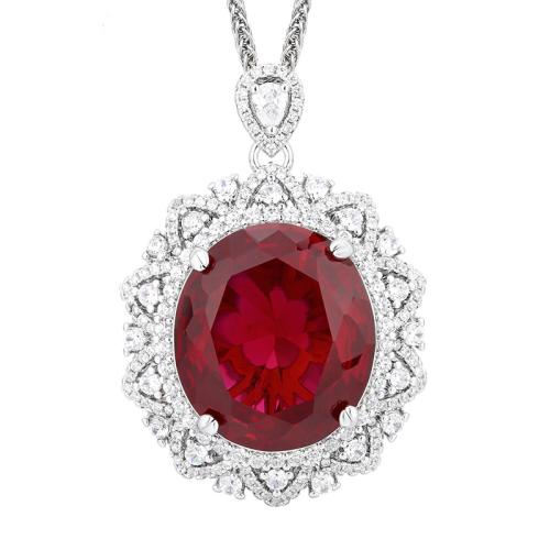 Harz Messing Halskette, mit kubischer Zirkonia, mit Verlängerungskettchen von 5cm, plattiert, Modeschmuck & für Frau & mit Strass, keine, Länge:45 cm, verkauft von PC