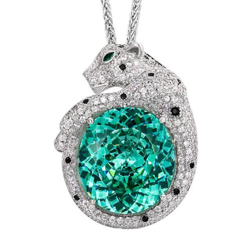 Harz Messing Halskette, mit kubischer Zirkonia, mit Verlängerungskettchen von 5cm, Modeschmuck & verschiedene Stile für Wahl & für Frau & mit Strass, Länge:45 cm, verkauft von PC