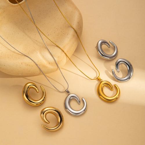 Parures de bijoux en acier inoxydable, Acier inoxydable 304, Placage, bijoux de mode & styles différents pour le choix & pour femme, plus de couleurs à choisir, Vendu par PC