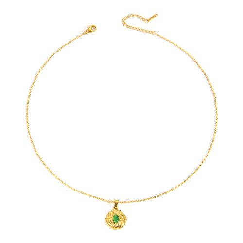 Parures de bijoux en acier inoxydable, Acier inoxydable 304, avec Oeil de chat, Placage, bijoux de mode & styles différents pour le choix & pour femme, doré, Vendu par PC