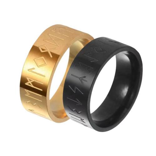 Bague en acier inoxydable, Acier inoxydable 304, Placage, bijoux de mode & normes différentes pour le choix & pour homme, plus de couleurs à choisir, Vendu par PC