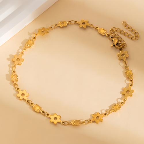 Bracelets en acier inoxydable, Acier inoxydable 304, Placage, bijoux de mode & styles différents pour le choix & pour femme, doré, Vendu par PC