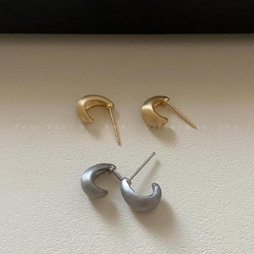 Латуни Стад Серьги, Латунь, Другое покрытие, ювелирные изделия моды, Много цветов для выбора продается Пара