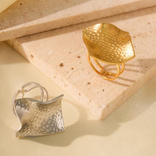 Bague en acier inoxydable, Acier inoxydable 304, Placage sous vide, bijoux de mode & pour femme & creux, plus de couleurs à choisir, Vendu par PC