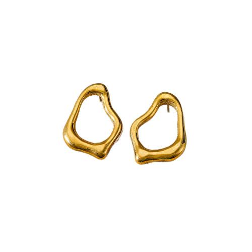 Boucle en acier inoxydable, Acier inoxydable 304, Placage, bijoux de mode & pour femme & creux, plus de couleurs à choisir, Vendu par paire