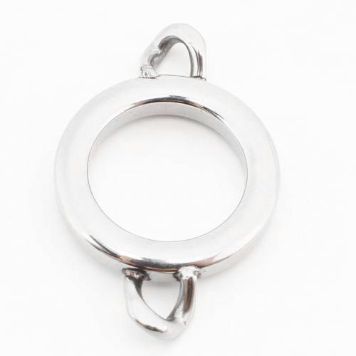 Stainless Steel Charm Connector, 304 Stainless Steel, DIY & hollow, original color 