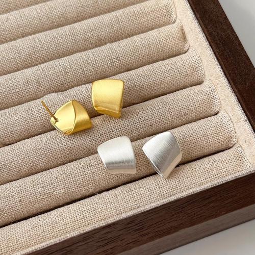 Латуни Стад Серьги, Латунь, Другое покрытие, ювелирные изделия моды, Много цветов для выбора продается Пара