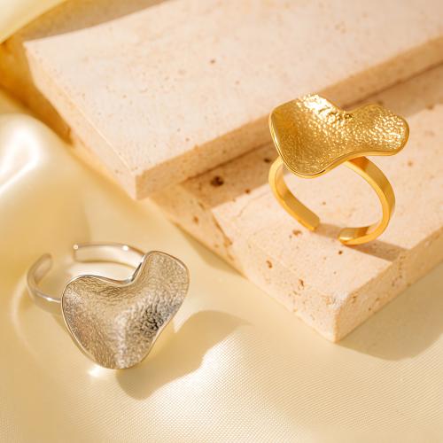 Bague en acier inoxydable, Acier inoxydable 304, Placage sous vide, bijoux de mode & pour femme, plus de couleurs à choisir, Vendu par PC