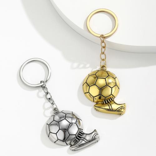 bijoux de porte-clés en Alliage de zinc, Placage de couleur d'or, bijoux de mode, plus de couleurs à choisir, Vendu par PC