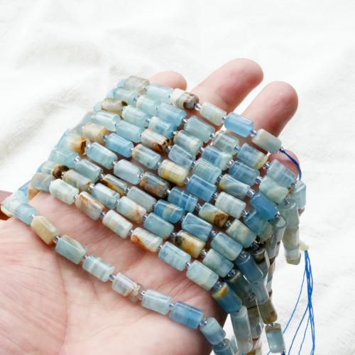 Single Gemstone Beads, Calcite, with Seedbead, DIY, mixed colors cm 